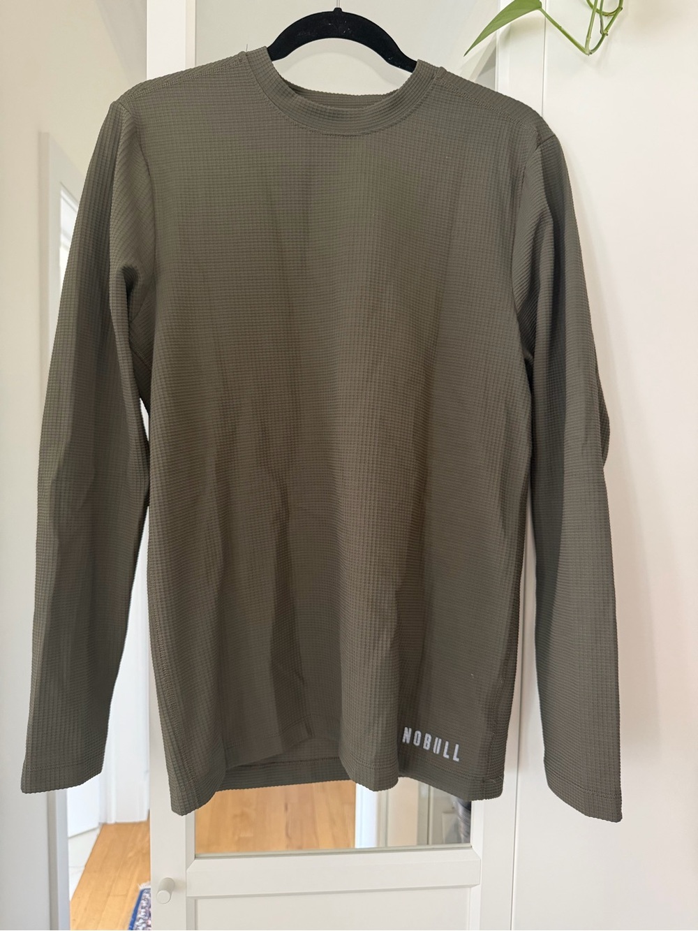 NoBull Waffle Compression Men’s Long Sleeve - Medium